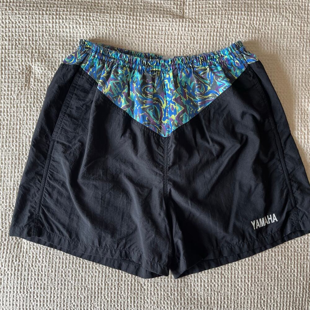 Vintage Yamaha athletic shorts / swim trunks
